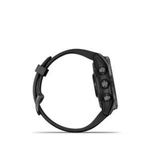 Garmin fenix 7S Sapphire Solar Titanium Carbon Gray DLC with Black - Image 13