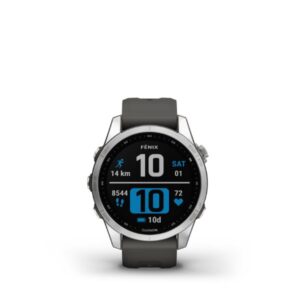 Garmin fenix 7S Silver with Graphite - Image 1