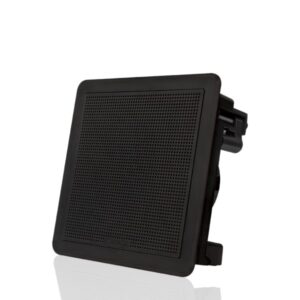 Fusion-FM-65SB Flush Mount Speaker 6.5 Square Black-garmin