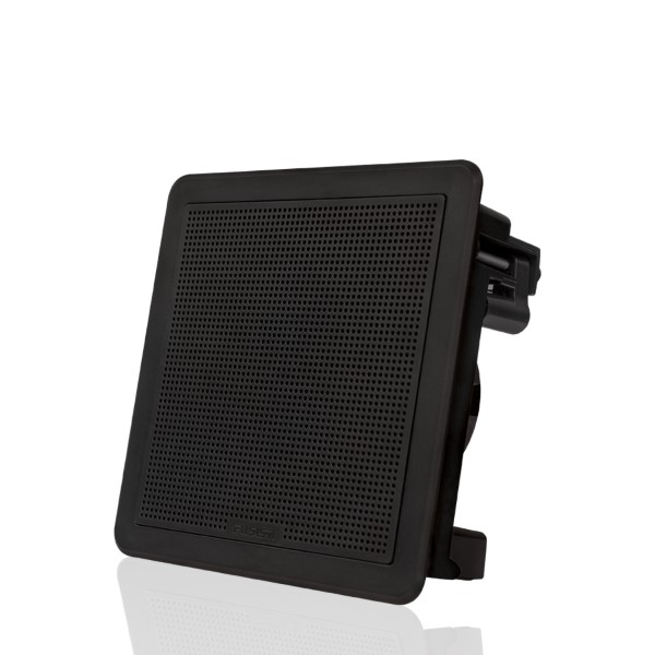 Fusion-FM-65SB Flush Mount Speaker 6.5 Square Black-garmin