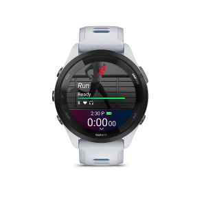 Forerunner 265 Whitestone with Tidal Blue - Image 2