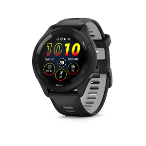 Forerunner 265 Black with Powder Gray