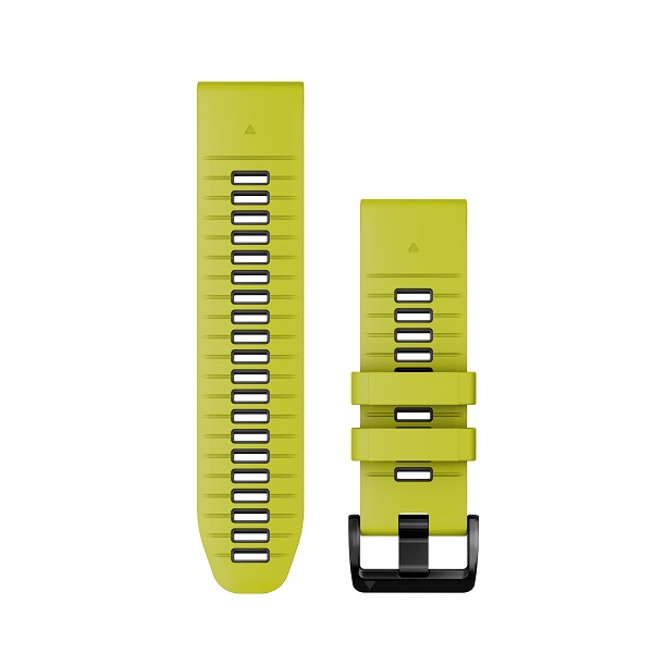 QuickFit 26 Silicone Band Electric Lime with Graphite