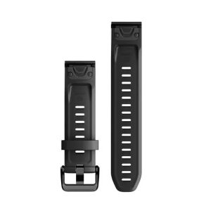 QuickFit 20 Silicone Band Black