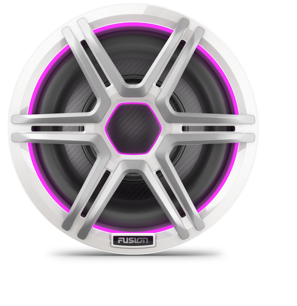 Fusion Apollo™ Subwoofer, 10'' Sports White LED