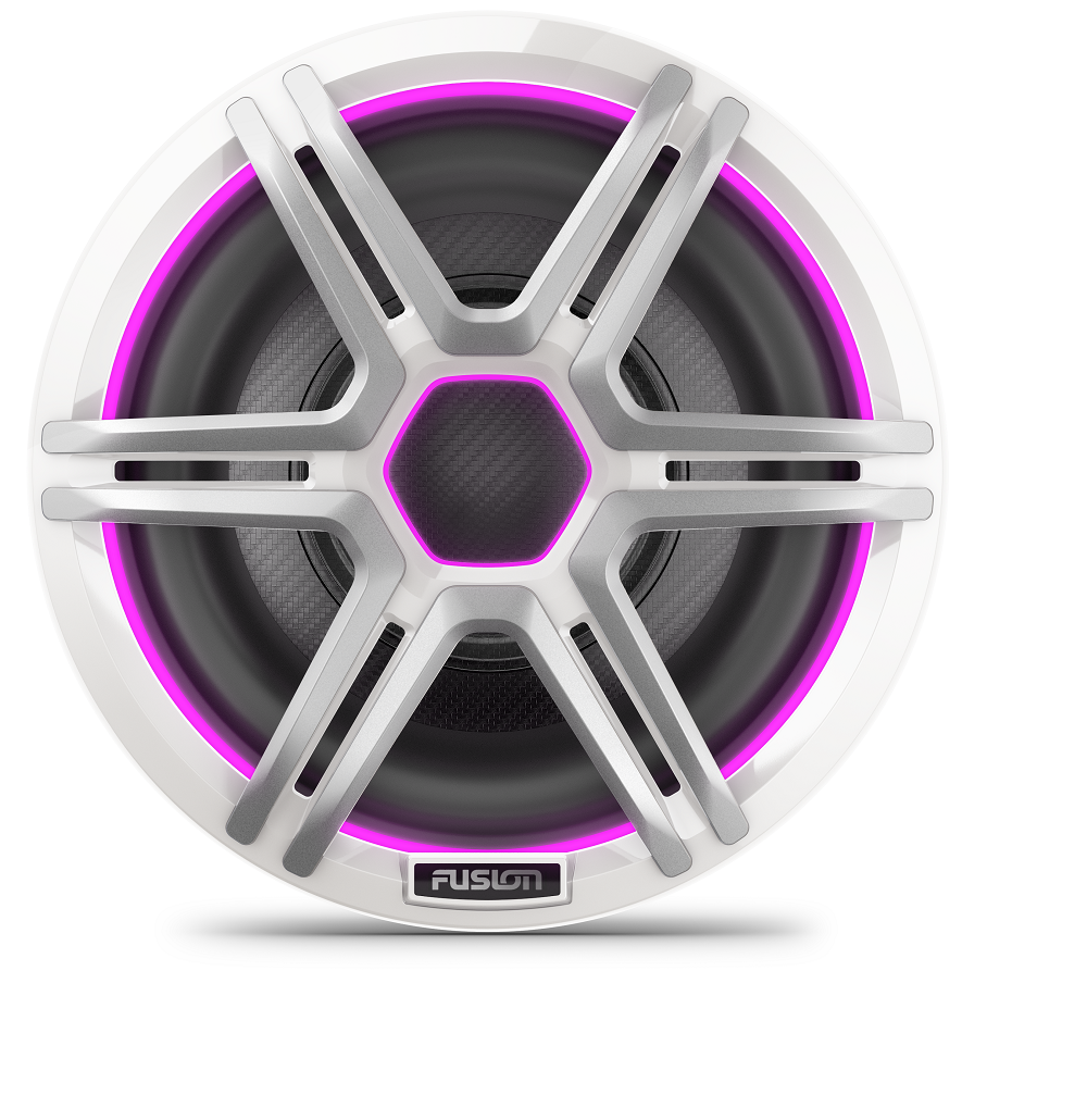 Fusion Apollo™ Subwoofer, 10'' Sports White LED